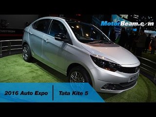 Tata Kite 5 - Auto Expo 2016 | MotorBeam