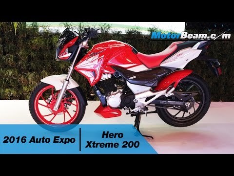 Hero Xtreme 200S - Auto Expo 2016 | MotorBeam
