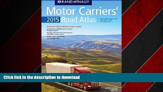 FAVORIT BOOK Rand McNally 2015 Motor Carriers  Road Atlas (Rand McNally Motor Carriers  Road