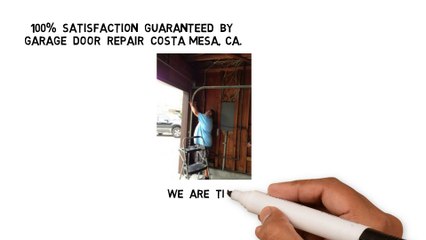 Get Garage Door Repair Costa Mesa CA Today