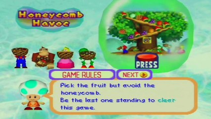 Mario Party 2 - Gameplay Walkthrough - Part 26 - Mini-Game Coaster: Hard Course - World 7