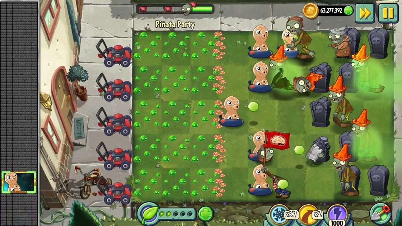 Plants vs Zombies 2 - Imp Week Piñata Party September 19, 2016-SrAd5O6PowQ