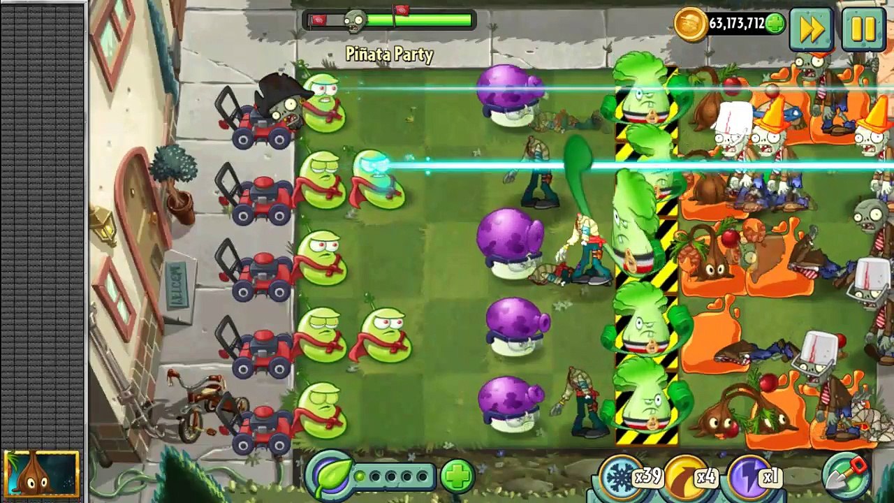 Plants vs Zombies 2 - Unvault Week Piñata Party September 28, 2016-m-hQqpQ_BPE