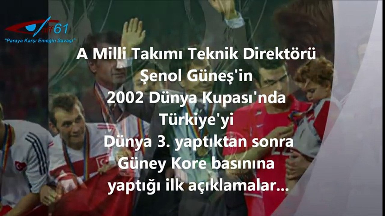 Şenol Güneş Dünya Kupası'nı almadığımız için halkımızdan özür dileriz
