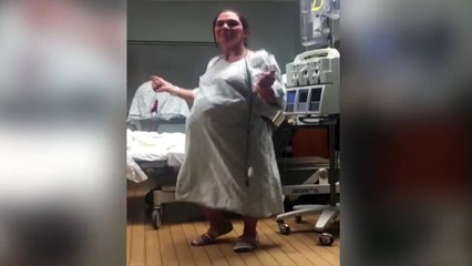 Woman Dances Through Her Labor