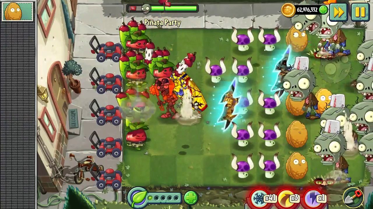 Plants vs Zombies 2 - Big Brainz Piñata Party October 2, 2016-L--oXdZTeSU