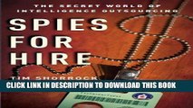 [PDF] Spies for Hire: The Secret World of Intelligence Outsourcing Full Online