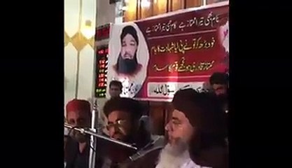 حضرت علامہ شیخ الحدیث حافظ خادم حسین رضوی صاحب کا ولولہ انگیز اور فکری خطاب