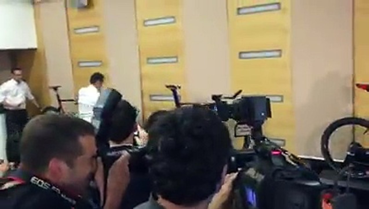 Cyclisme - L'équipe Bahrain-Mérida en stage en Croatie dévoile son vélo en attendant de présenter le maillot