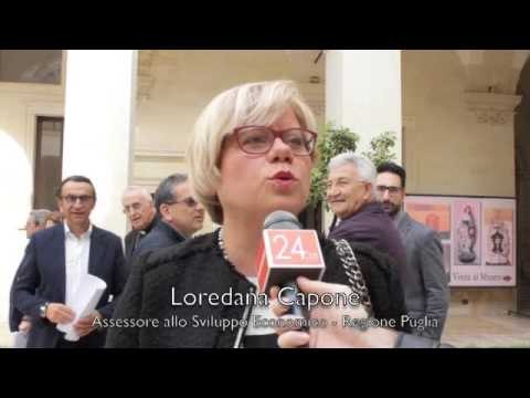 Intervista Loredana Capone - Assessore allo Sviluppo Economico Regione Puglia