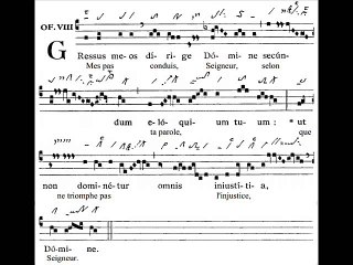 Offertorium Gressus meos, Dominica XXXII TpA (32 TO)