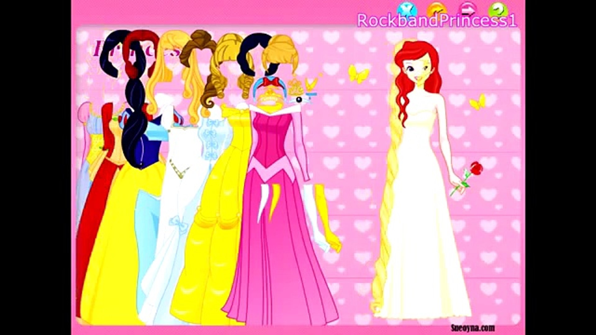 Disney Games Disney Princess Dress Up Game