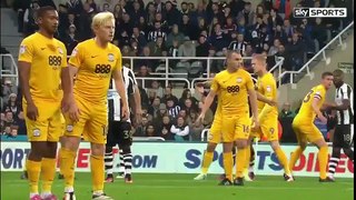 Newcastle United vs Preston North End 6 - 0 All Goals Highlights