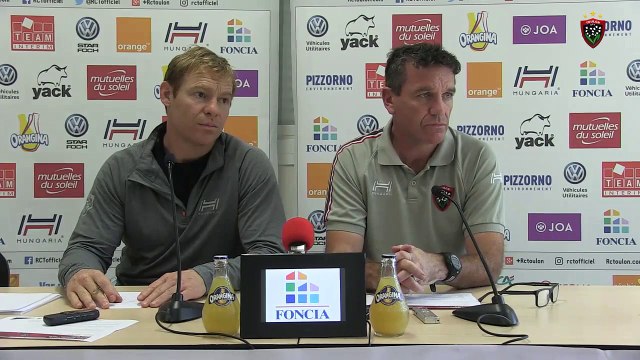 Avant-match Toulon-Grenoble - TOP14 J9