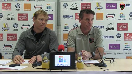 Avant-match Toulon-Grenoble - TOP14 J9