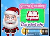 Santa Cooking Red Velvet Cake – Best Christmas Games For Kids
