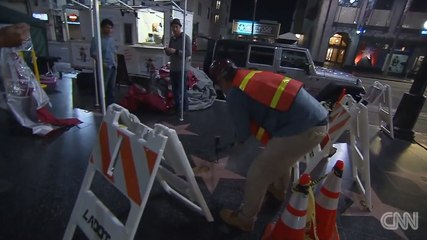L'étoile de Donald Trump vandalisée sur Hollywood Boulevard
