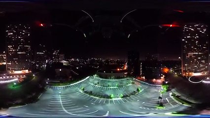 Century City Towers 360 drone video