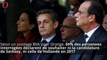 Sondage 2017 : les Français ne veulent ni de Hollande, ni de Sarkozy