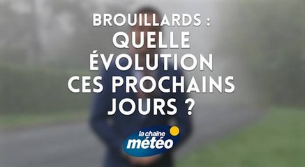 Brouillards : quelle évolution ces prochains jours ?
