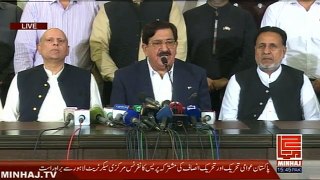 PAT and PTI Hold a Joint Press Conference at Model Twon Lahore - 27 Oct 2016