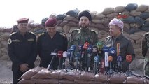 1-Musul Ikby Başkanı Barzani Iiyk Başkanı Seyyid Ammar El-Hekim Ile Ortak Basın Toplantısı Düzenledi