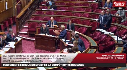 Proposition de loi sur l'éthique du sport - Les matins du Sénat (27/10/2016)