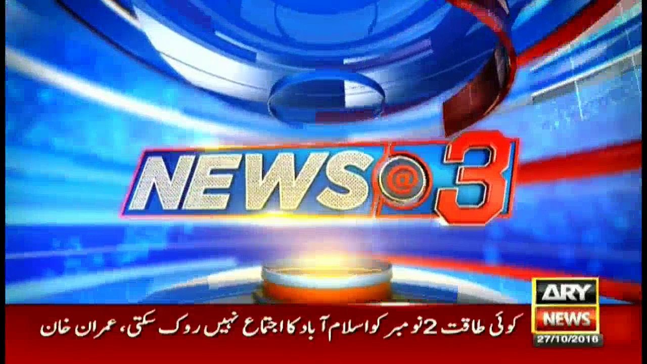 News @ 3 - 27th October 2016