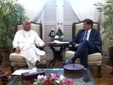 Sindh Chief Minister Syed Murad Ali Shah meets on Khursheed Ahmed Shah (27-10-2016)