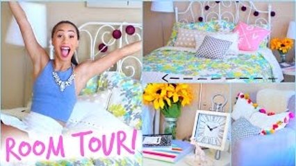 Room Tour 2014! ✿ Back To School Room Decor | Mylifeaseva