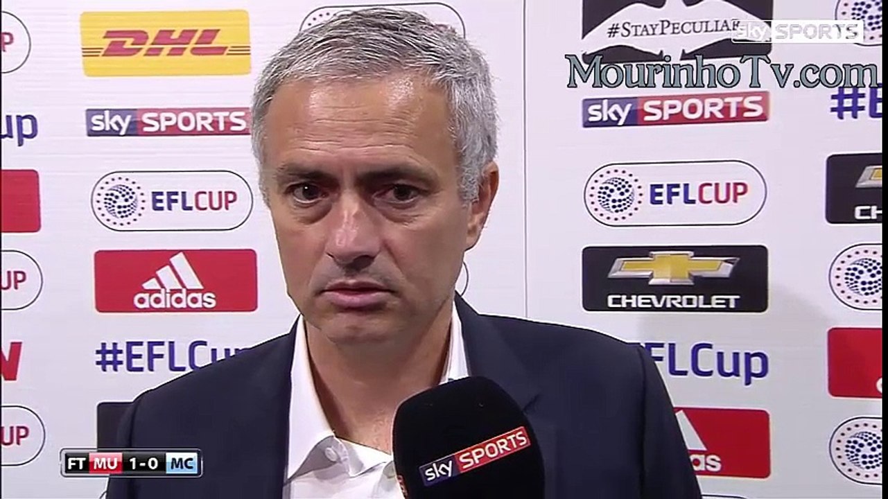 Declaraciones de José Mourinho tras el Man United 1 - 0 Man City