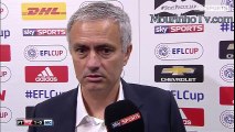 Declaraciones de José Mourinho tras el Man United 1 - 0 Man City