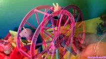 Peppa Pig Big Ferris Wheel Theme Park - Rueda dela Fortuna Parque de Diversiones Nickelodeon