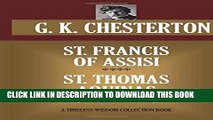 [PDF] St. Francis of Assisi   St. Thomas Aquinas  (TWO BIOGRAPHIES) (Timeless Wisdom Collection)