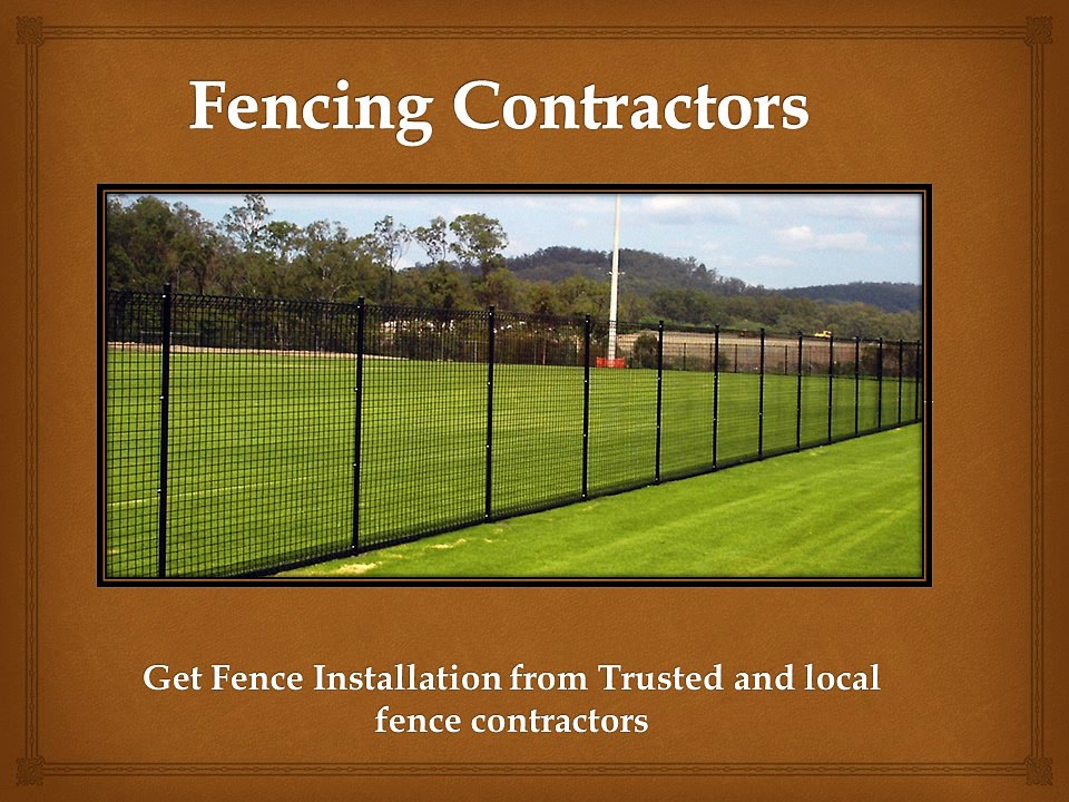 Find Local Fencing Contractors