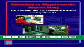 [PDF] Modern Hydronic Heating for Residential and Light Commercial Buildings Full Online