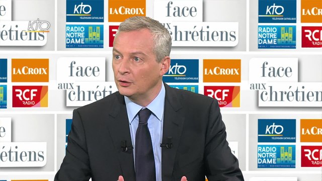 Bruno Lemaire - Je vais répondre aux évêques de France