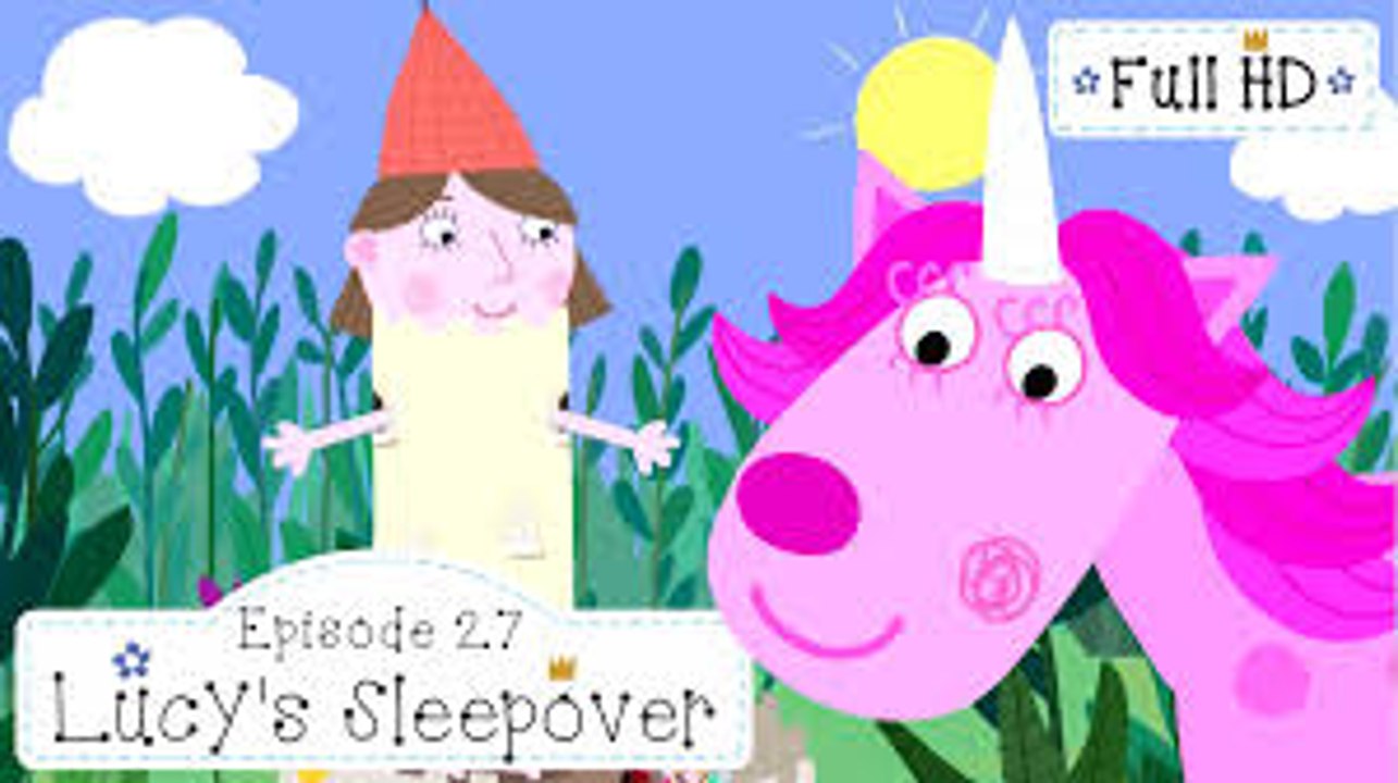 Ben and Holly's Little Kingdom - Lucy's Sleepover - Cartoons For Kids