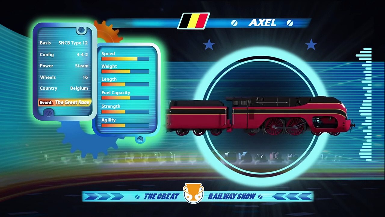 Thomas & Friends-The Great Race-Axel of Belgium HD