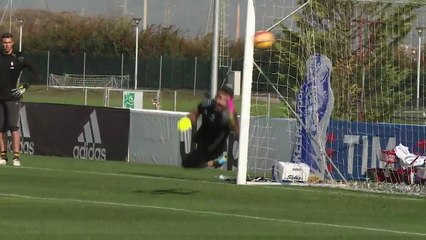 L'allenamento di oggi a Vinovo.