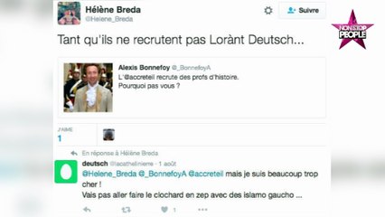 Lorànt Deutsch se dit victime d'un piratage sur Twitter, "Ils me font passer pour un salaud" (VIDEO)