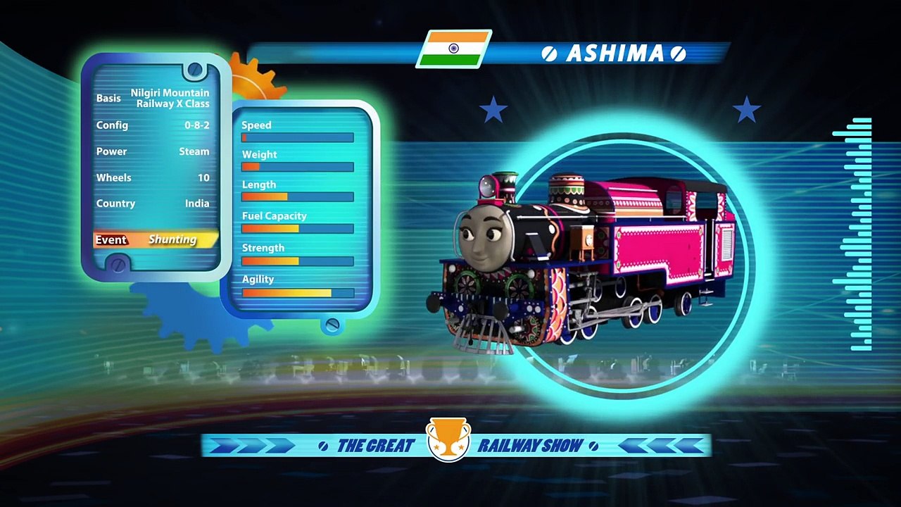 Thomas & Friends-The Great Race-Ashima of India HD