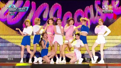 [2016-10-27][M!Countdown] TWICE _ TT [回歸初舞台]