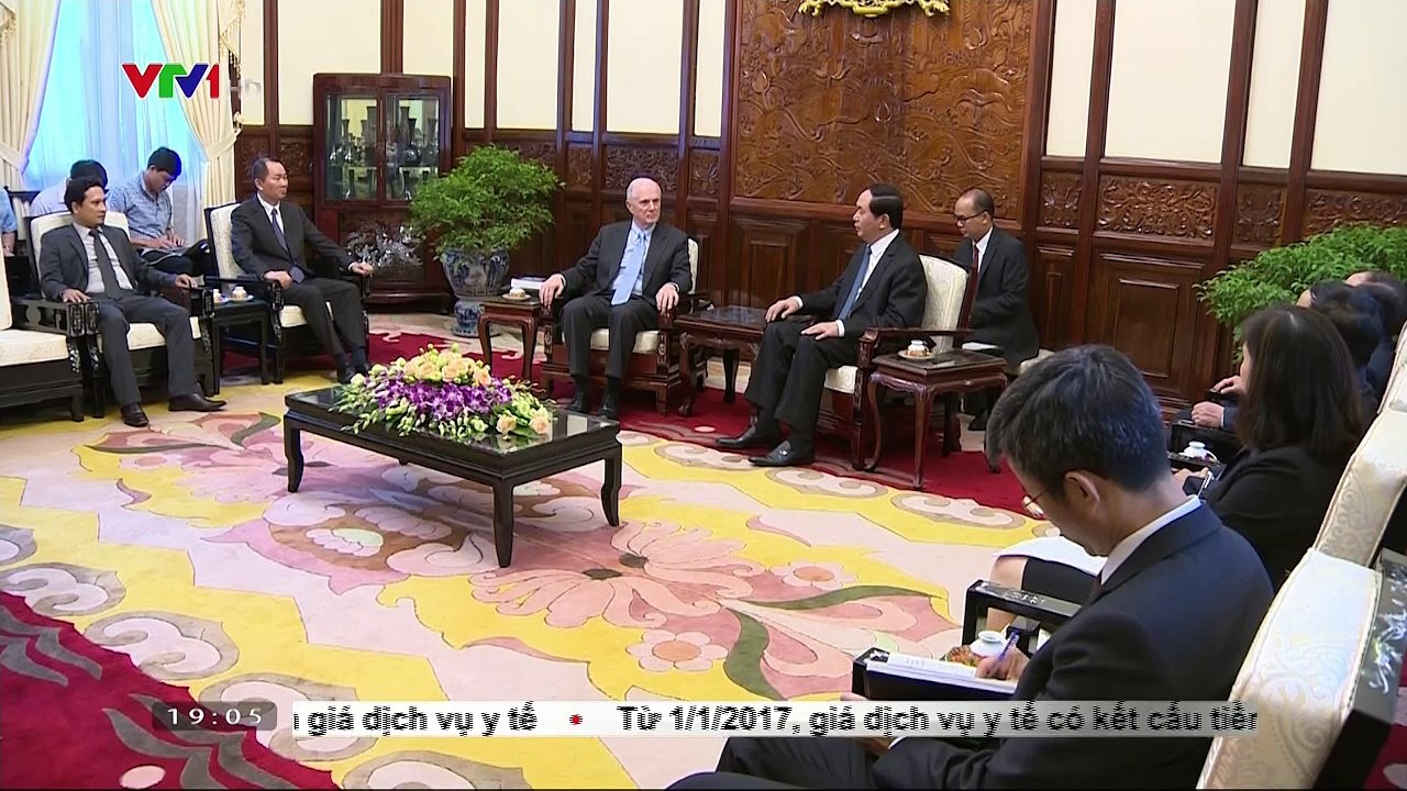 Chủ tịch nước Trần Đại Quang tiếp giáo sư đại học Brown, Hoa Kỳ