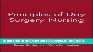 [READ] EBOOK Principles of Day Surgery Nursing BEST COLLECTION