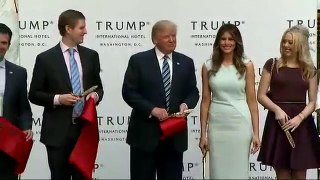 Trump Takes Campaign Break to Open New DC Hotel