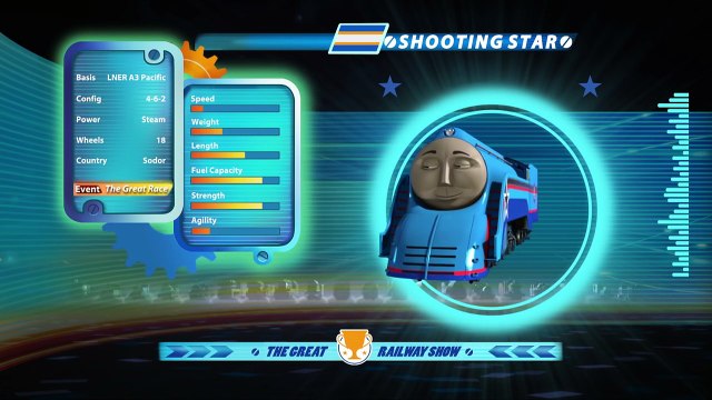 Thomas & Friends-The Great Race-Shooting Star Gordon of Sodor HD