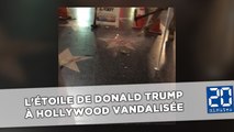 L'étoile de Donald Trump à Hollywood vandalisée