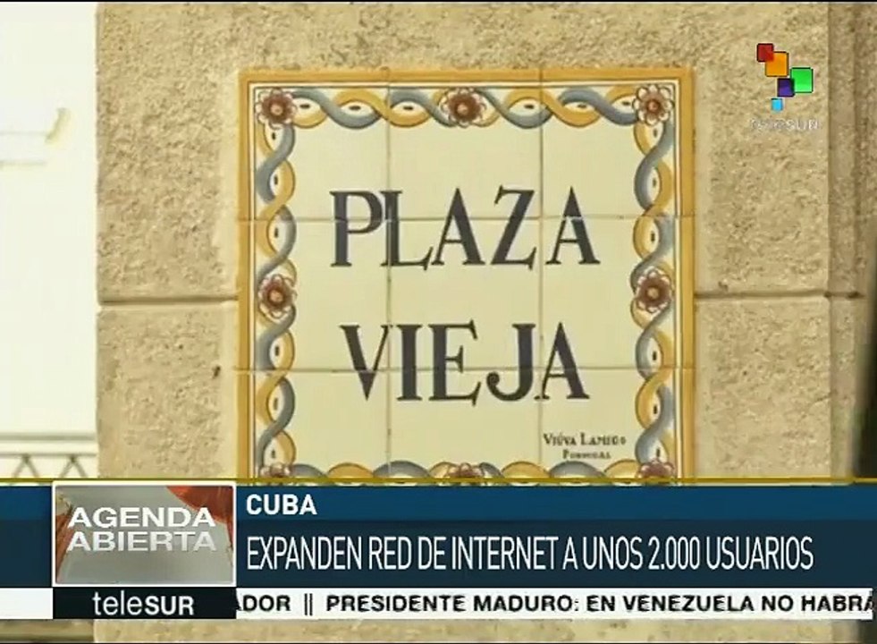 Cuba aumentará su cobertura de internet en La H...