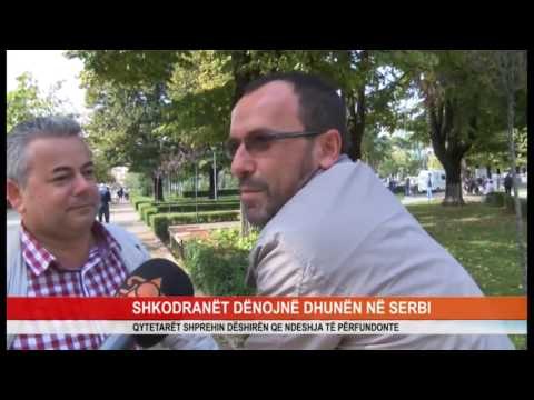 SHKODRANËT DËNOJNË DHUNËN NË SERBI